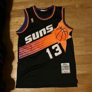 Steve nash Phoenix Suns Black NBA jersey